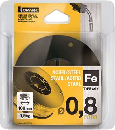 Gys-Spule 100 mm, Ø 0,8 mm, 0,9 kg, Stahl – 5193086609 5193086609