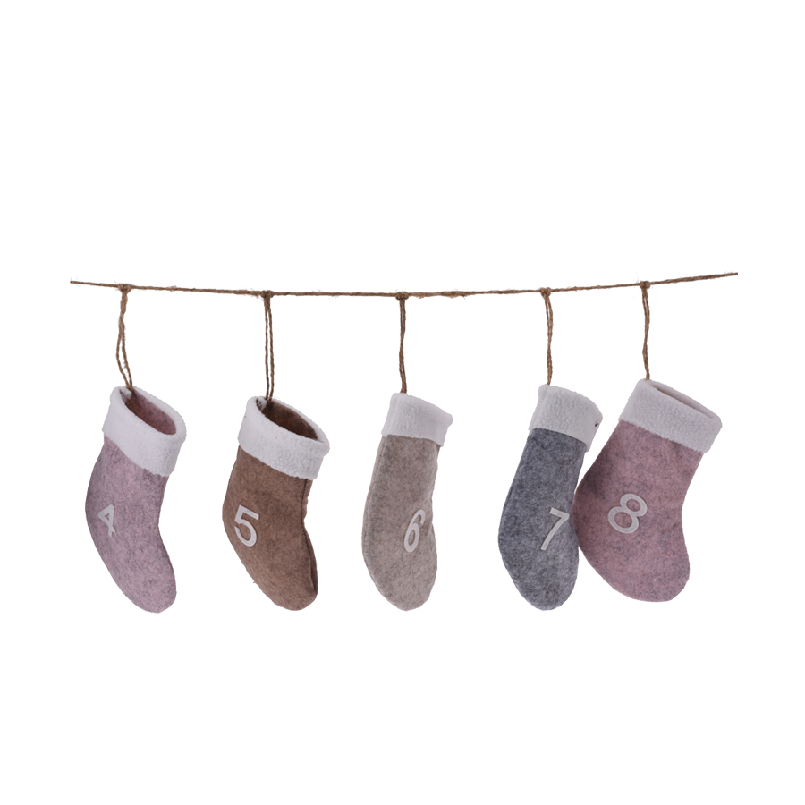 H's Adventskalender Girlandensocken 220cm