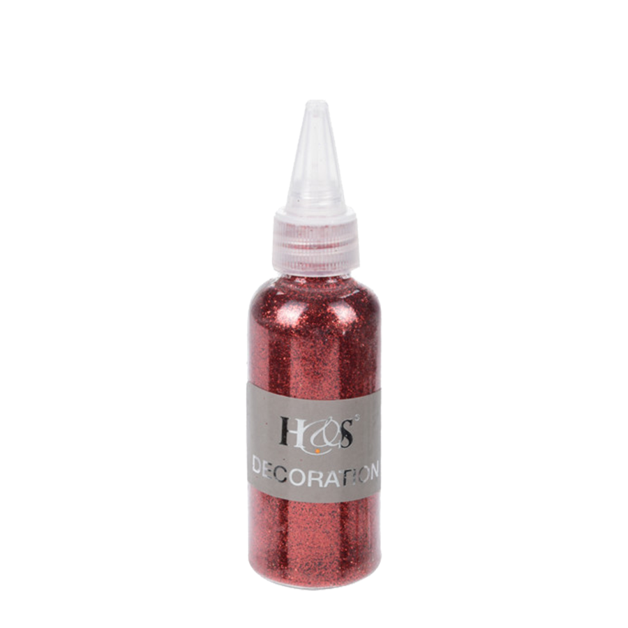 H's Glitzer klein rot 40gr
