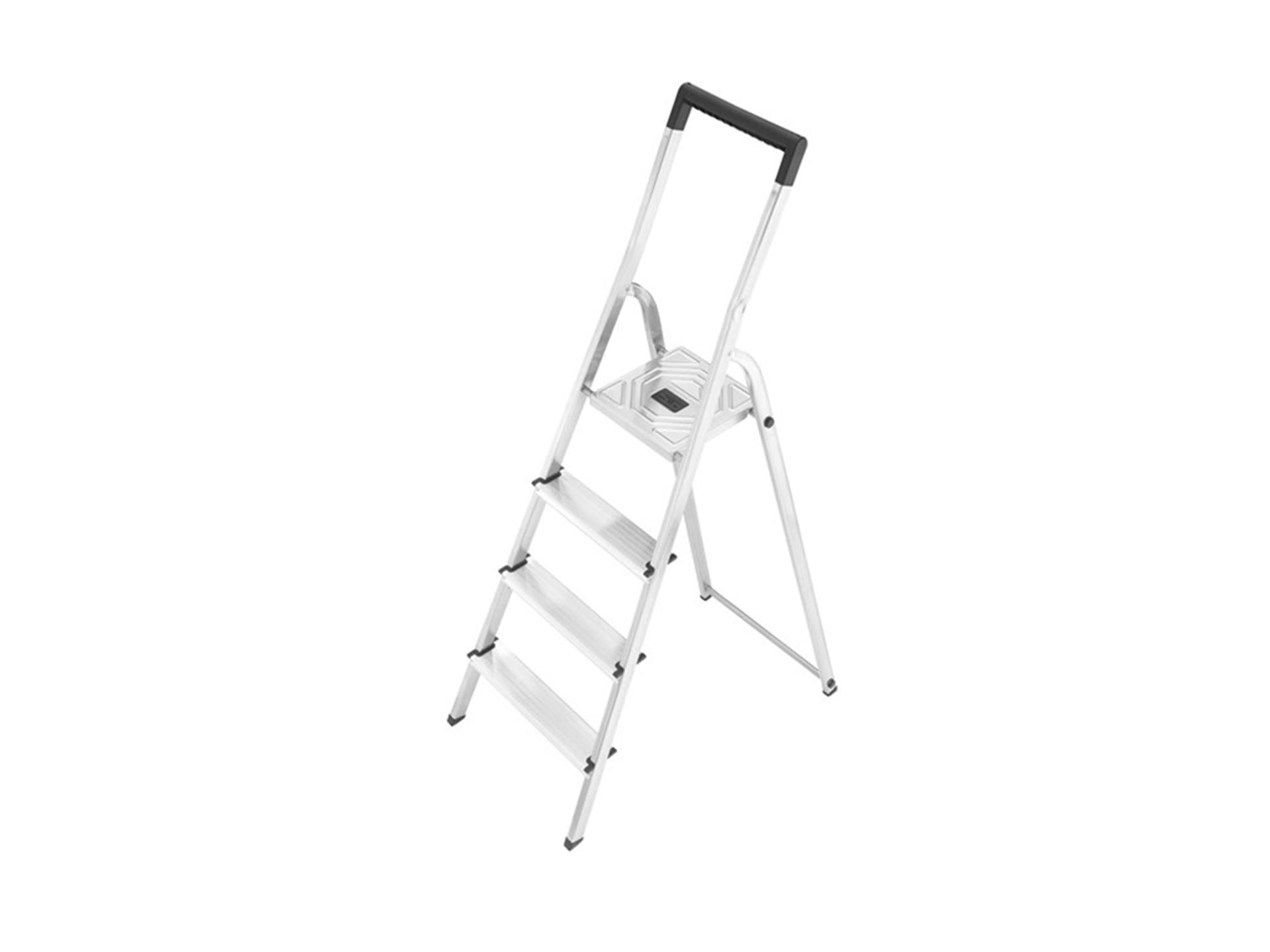 Hailo Hailo L40 Aluminium Haushaltstreppe Klustap 4 Stufen