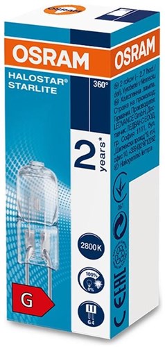Halogenstecker 10 W 12 V klar G4 Starlite – 5300600