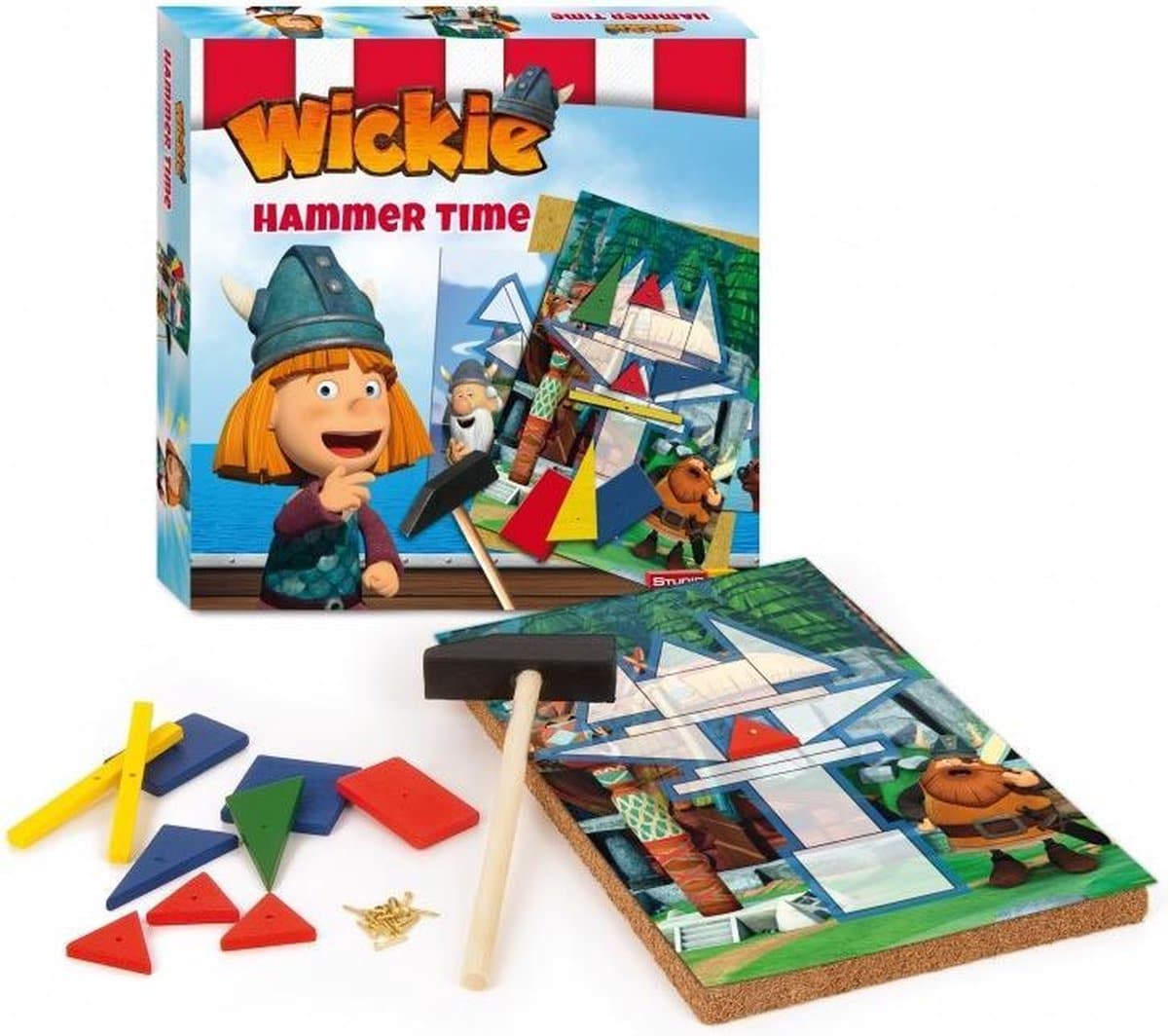 Van Wickie de Viking mit Nägeln