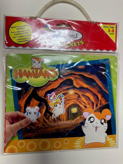 Hamtaro -Fensteraufkleber wiederverwendbar