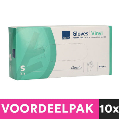 Abena Abena Poedvrije Vinylhandschuhe Größe kleiner 100 Stück Rabattpaket
