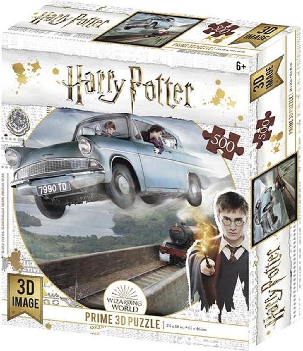 3D -Puzzle de Ford Anglia von Harry Potter 500 Stück