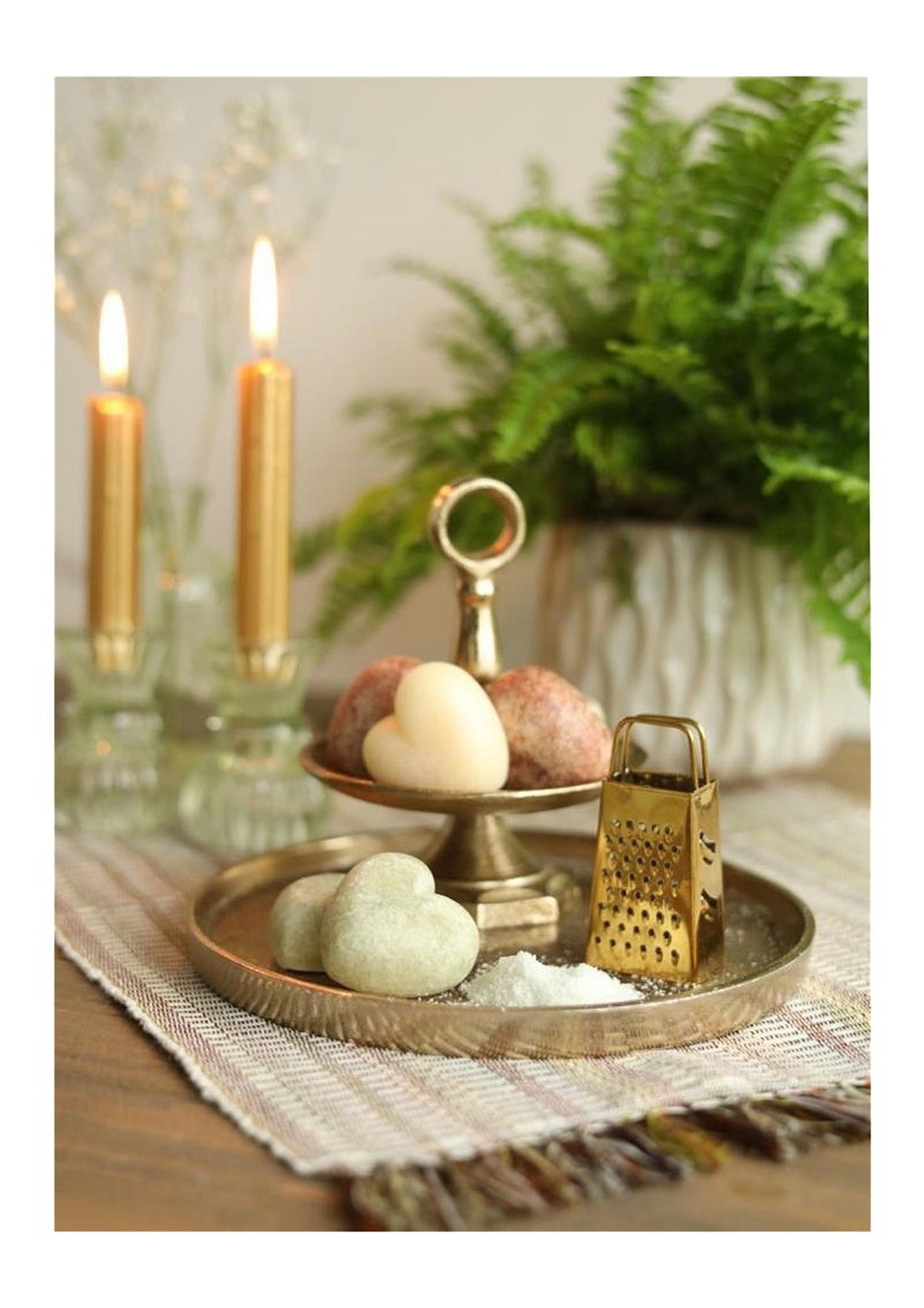 Ideas 4 Seasons Duftblock-Herz-Moschus-Set, 3-teilig
