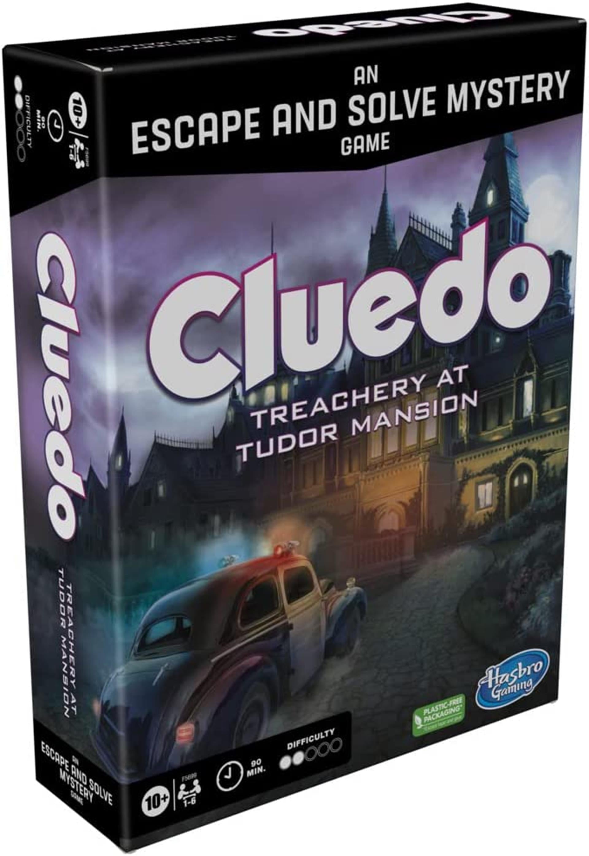 Hasbro Cluedo Flucht Verrat im Slot Swaenesteyn Brettspiel