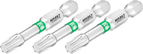 Hazet Bit 2223nslg-t30 3 · 1 4 Zoll (6,3 mm) zeskant massiv · Innen-Torx®-Profil · 3-delig · sw t30