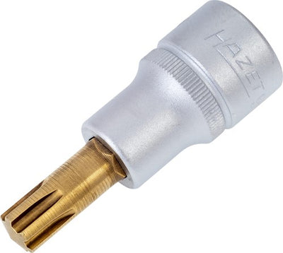 Hazet Steckschlüsseleinsatz 991-10 1 2 Zoll (12,5 mm) Vierkant-Hohl-Innenschlüsselprofil Ribe-CV SW M10