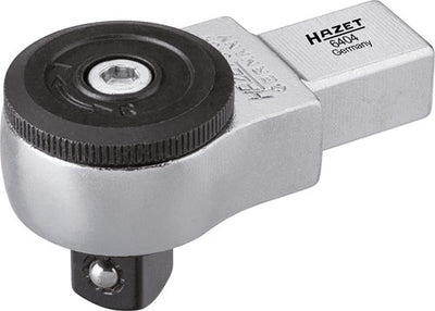 Hazet Steck-Umschaltknarre 6404 14 x 18 mm Steckvierkant massiv 1 2 Zoll (12,5 mm) Vierkant massiv Länge: 70,5 mm