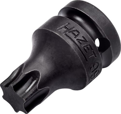 Hazet Schlagschrauber-Bit 995S-T60 1 2 Zoll (12,5 mm) Vierkant-Hohl-Innen-Torx®-Profil SW T60