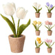 Home-Styling-Tulpen im Topf 19 cm aus Filz