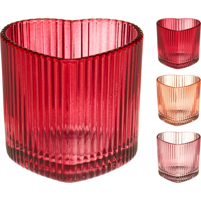 Home Styling Teelichthalter Herz 7,5x6,5cm
