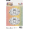 Studiolicht • Hazel Eaton Stempel-Stanzform, Seerose, Libellen-Träume, 89 x 137 x 3 mm, 2 Stück