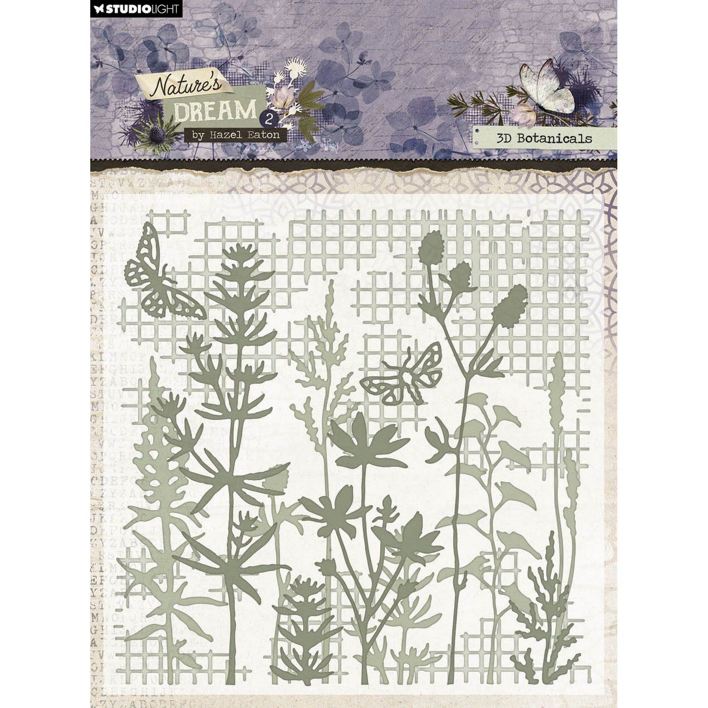 Studiolicht • Nature's Dream 2 Prägefolder 3D Botanicals