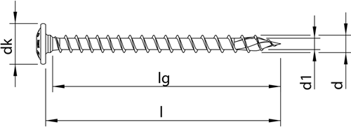 Heco-topix-plus 10,0 x 100, tk, t40, vd, vz; 50 Stück – hc61483