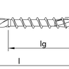 Heco topix-plus 3,5 x 45 vk t-20 dd gelb verz; 500 Stück – hc60327