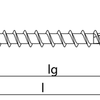 Heco-topix-plus 4,0 x 30, Rückwandschraube, T-20, verzinkt, vorgebohrt; 500 St - hc61968