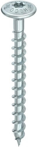 Heco-topix-plus 4,0 x 30, Rückwandschraube, T-20, verzinkt, vorgebohrt; 500 St - hc61968