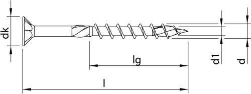 Heco Topix-Plus 5,0 x 60 VK T-20 DD Edelstahl A2; 200 Stück – hc61775