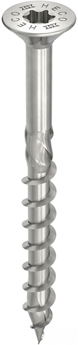 Heco Topix-Plus 5,0 x 60 VK T-20 DD Edelstahl A2; 200 Stück – hc61775
