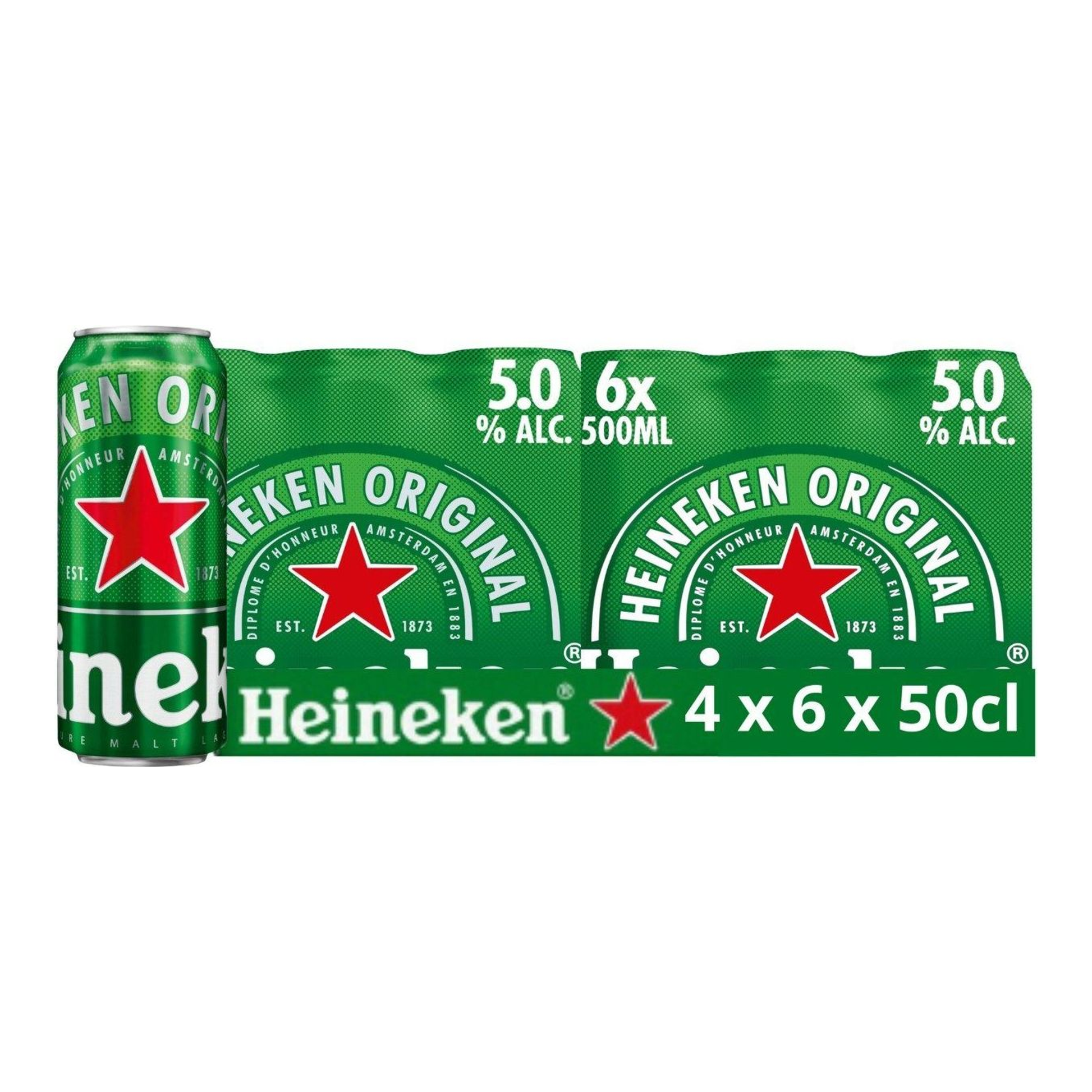 Heineken Lagerbier Dose (24x 50cl)