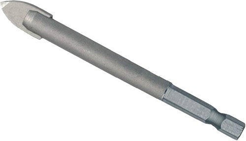 Heller Glasfliesenbohrer | D. 6,0 mm Gesamtlänge 75 mm | 1 Stück - 50094 - 50094