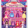 Melissa Doug wiederverwendbarer Puffy-Stickerblock (Prinzessin)