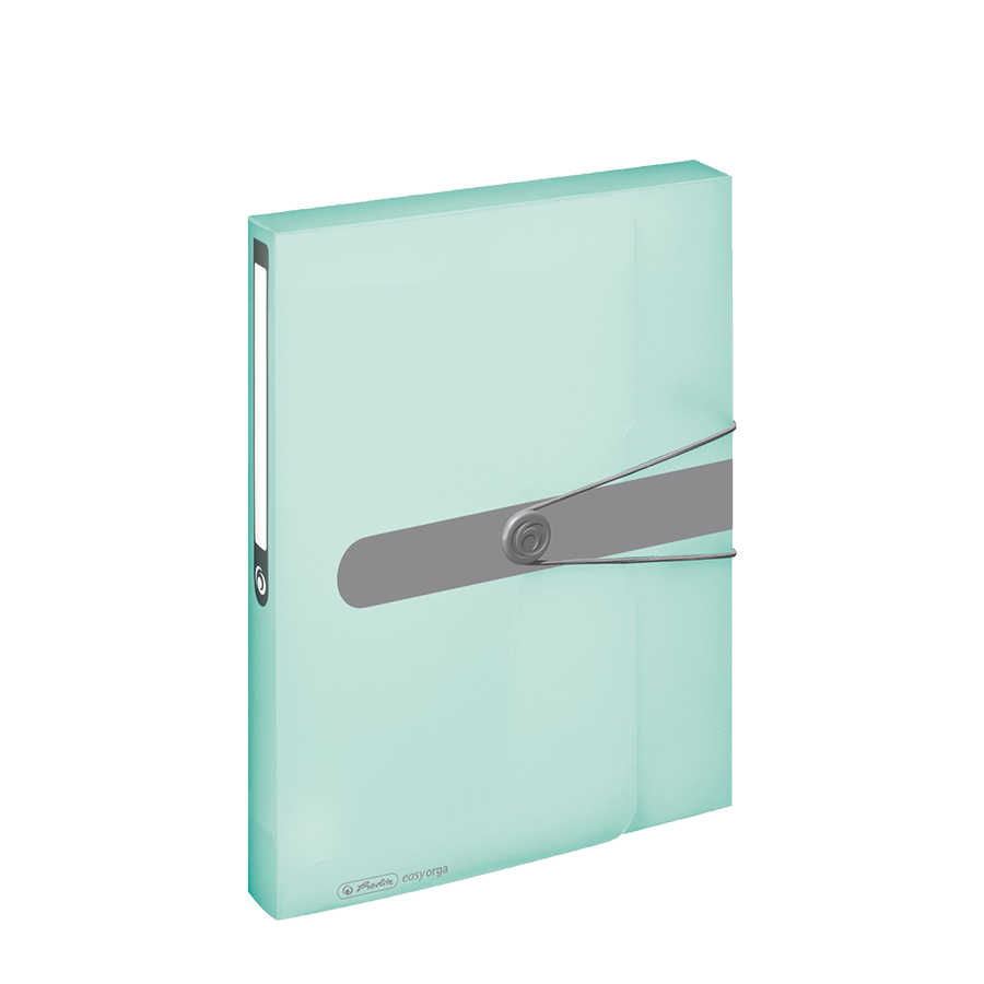 Herlitz Dokumentenbox A4 4cm Pastell Mint