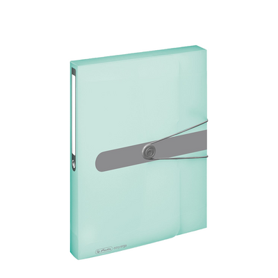 Herlitz Dokumentenbox A4 4cm Pastell Mint