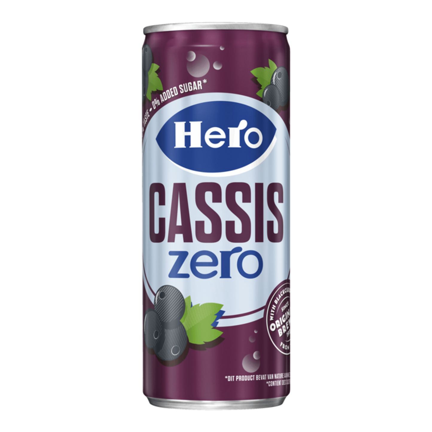 Hero kleine Cassis Zero Dose (24x 250ml)