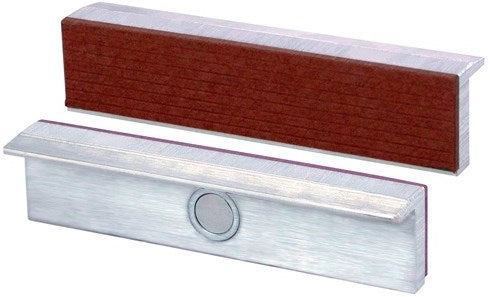 Heuer Schutzbacken für Schraubstock | für Backenbreite 100 mm | Faserschicht | Aluminium | 1 Paar - 111100 111100