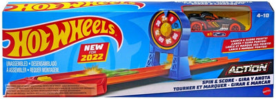 Mattel Hot Wheels drehen sich und punkten mit dem Auto