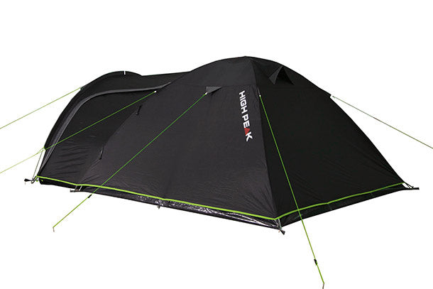 Familienzelt Meso 4-Personen 360 x 240 x 130 cm Schwarz