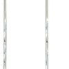 Highlander verdrehte Zelthering 18 cm Stahl 10 Stück Silber