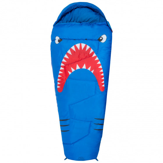 Highlander Mama Schlafsack Hai 170 cm Polyesterblau