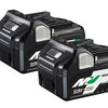 Hikoki 2x BSL36A18 Multi-Volt-Akku – 36 V 2,5 Ah 18 V 5,0 Ah Li-Ion – 373788