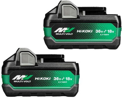 Hikoki-Akkupack bsl36a18 36 18 V 2,5 5,0 Ah (2 Stück)