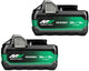 Hikoki-Akkupack bsl36a18 36 18 V 2,5 5,0 Ah (2 Stück)