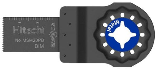 Hikoki-Zubehör 82712 | msm20pb | Multitool-Klinge | Starlock | 20 x 30 x 0,7 mm – 782712