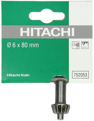 Hikoki Zubehör Bohrfutterschlüssel 6x80mm - 752053
