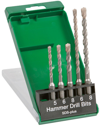 Hikoki Zubehör Bohrerset SDS-Plus Multipack – 5-teilig – 782530