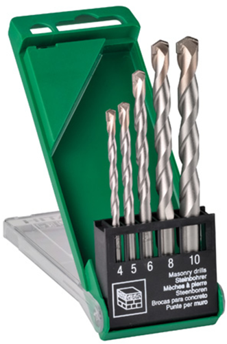 Hikoki Zubehör Bohrerset Stein Beton Multipack 4 5 6 8 und 10 mm – 780898