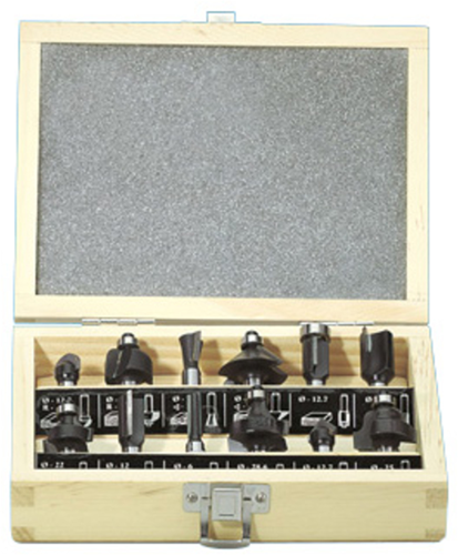 Hikoki Zubehör Fräserset 6 mm (12 Stück) 711016