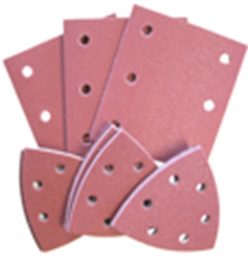 Hikoki Zubehör Schleifpapier-Set für SV12SH komplett K60 80 120 (45 Stück) – 753450
