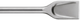 Hikoki Zubehör Spatenmeißel selbstschärfend 60 x 250 mm SDS+ 751598