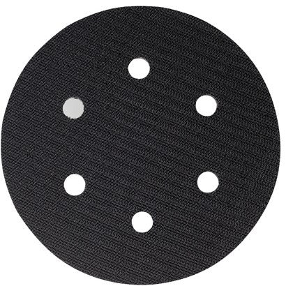 Hikoki Zubehör Stützteller 150 mm 5 16 UNF mit Klettverschluss und 6 Löchern – 753817