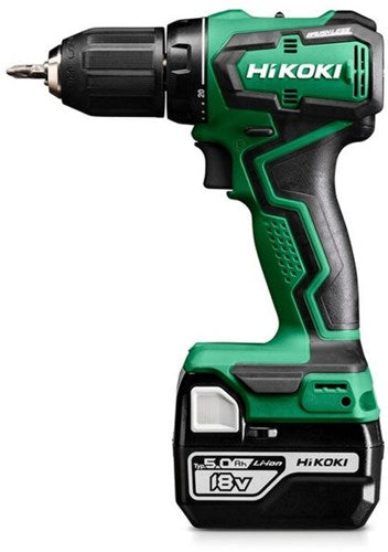 Hikoki ds18ddwpz | Akku-Bohrschrauber 18V | 55nm | inkl. 2x 5,0-Ah-Akkus und Ladegerät – ds18ddwpz