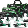 Hikoki kc18h8a-mva4 | Multivolt-Batterie-Kombinationsset 18 V, 8 Maschinen im Tragekoffer (4 x 5,0 Ah MV A-Batterie + UC18YTSL-Ladegerät) – KC18H8A-MVA4
