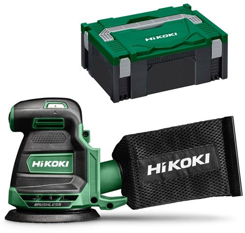 Hikoki Akku-Exzenterschleifer 125 mm 18 V nackt